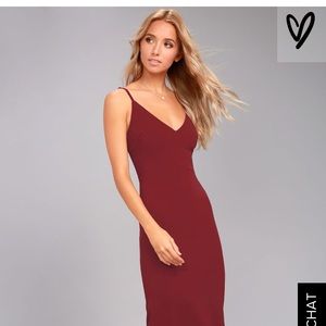 Lulus long dress